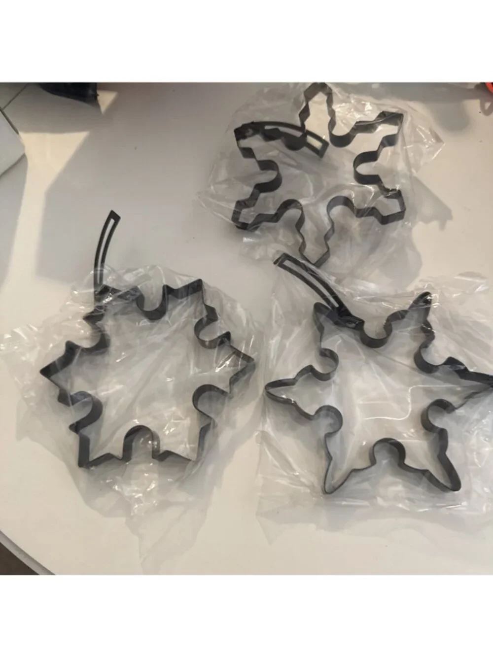 Williams - Sonoma Snowflake Pancake Molds  -  Set Of 3